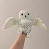 Educational Plush Story Puppet Simulated Stuffed Owl Toy Owl Hand Puppet Game Doll