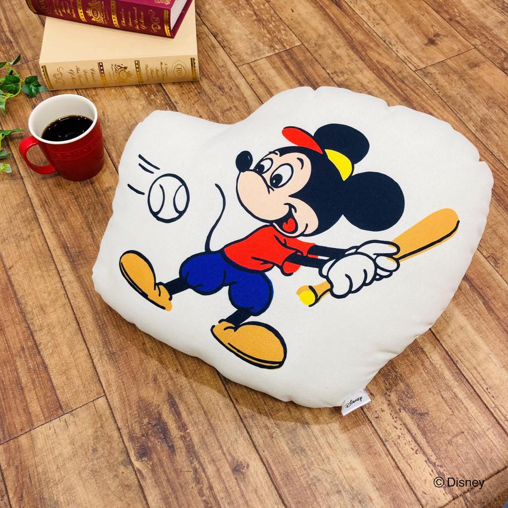 MORIPiLO Подушка Morishita 30 см Disney Pottery Микки Маус мягкая подушка для тела персонаж Товары пушистая высеченная слоновая кость 4621426 (Мисато Маус)