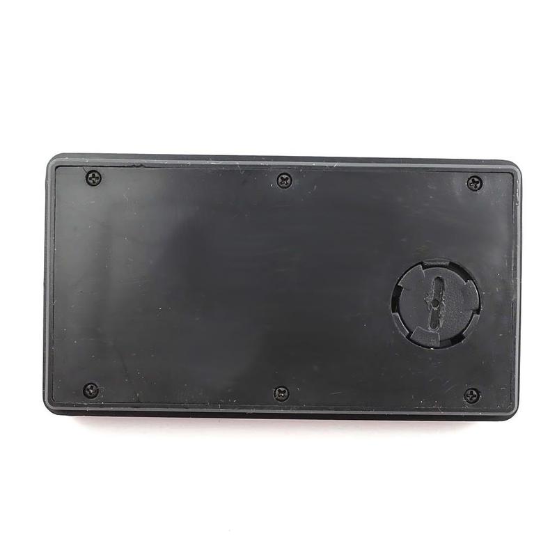Car Clock Car Clock Electronic Watch Car Dashboard LCD Screen Large Digital Clock Time With Battery Durable Plastic