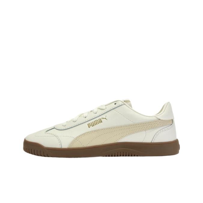 Puma Клубная кожа Синтетика Удобные Универсальные Классические Дышащие Кроссовки Кроссовки Унисекс 389406-19
