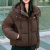 Fashion Women Winter Coats 2025 Elegant Plus Size Short Parkas Loose Thick Warm Outerwears Lady Jackets