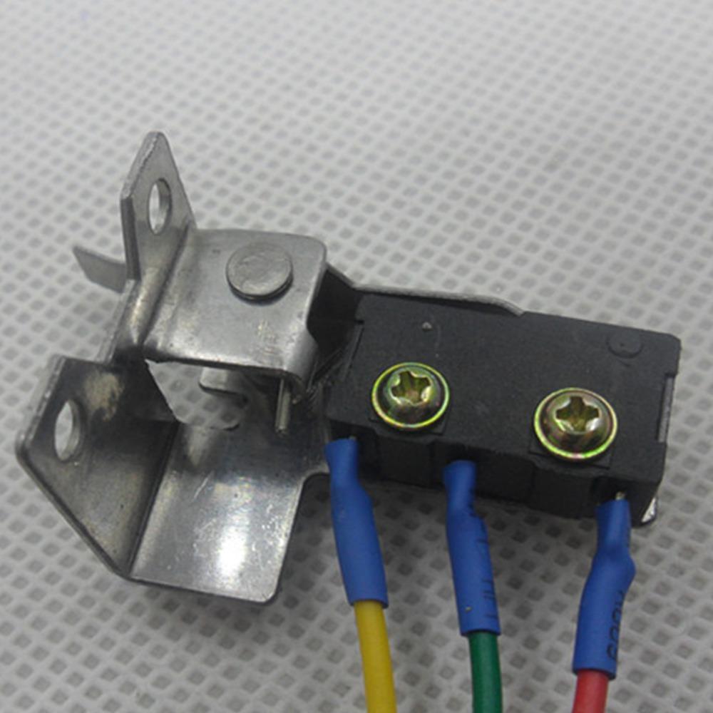 With Bracket Micro Switch With Bracket Black Gas Water Heater Switch Water Valve Switch  For Boiler