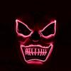 Поцелуй Дьявола, светящиеся маски клоуна, сценическое представление, флуоресцентная маска, хитрая страшная шутка, Хэллоуин, ужасы, вспышка, реквизит, Джокер