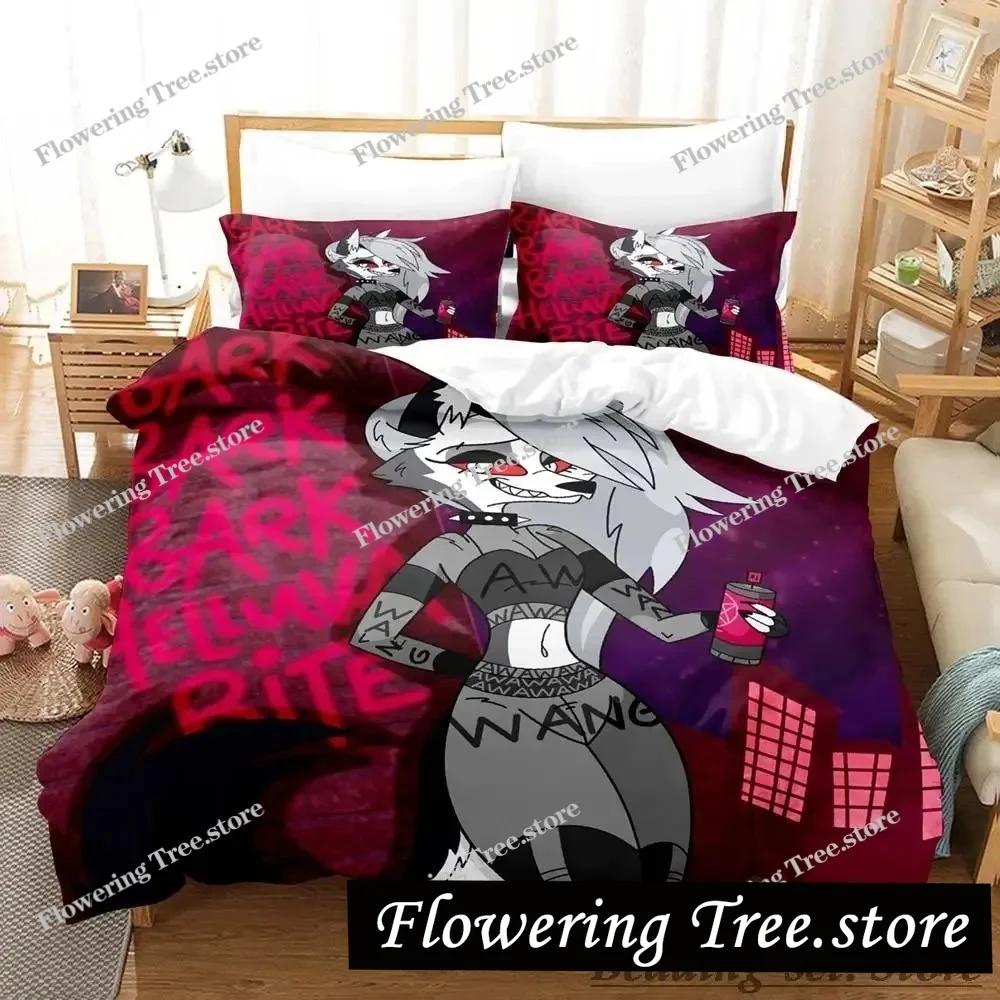Loona boss Комплект постельного белья Single Twin Full Queen King Size Комплект постельного белья Adult Kid Bedroom Duvetcover Sets Anime Parure de lit Bed