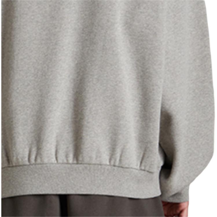 Fear of God Essentials Мужская футболка с круглым вырезом, темно-серая, цвета овсянки, серая 192SP244683F