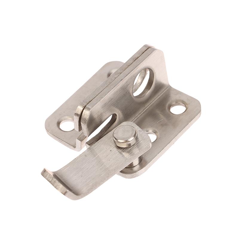 Stainless Steel Sliding Door Lock Bolts Anti-Theft Catch Lock Sliding Bolts Lock Padlock Clasp Gate Safety Lock Home Hardware