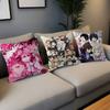 Bungo Stray Dogs Anime Cushion Cover Pillowcase Upholstery Sofa Throw Pillow Home Decor Pillowcas