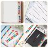 Colorful Alphabet Page Markers Small Strips Sticky Index Tabs  Notebooks
