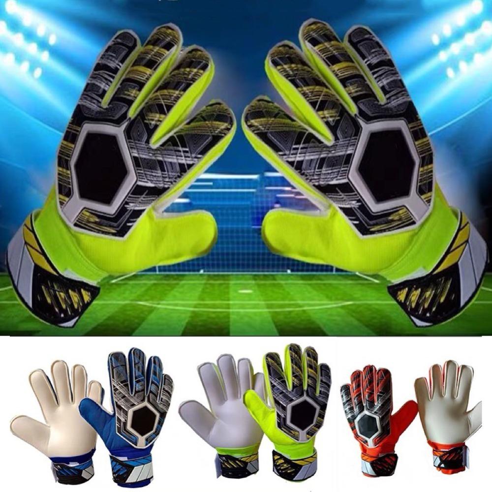 Защитные перчатки для вратаря Нескользящие футбольные перчатки для вратаря Латексные перчатки для взрослых/юношеских/детей