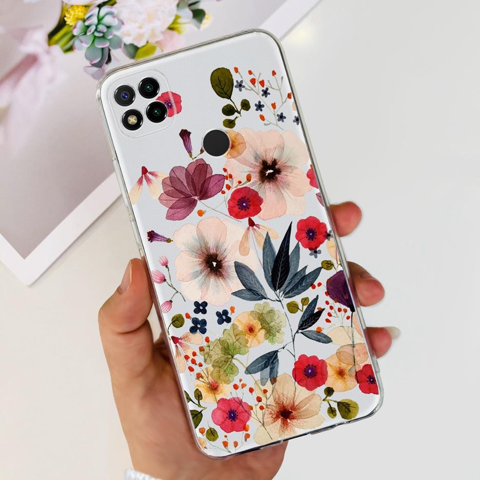 Чехол для Xiaomi Redmi 9C Милый Космонавт Мягкий Силиконовый Чехол для Телефона Для Xiaomi Redmi 9C NFC 9 C Redmi9C Задняя Крышка 6.53'' Funda Capa