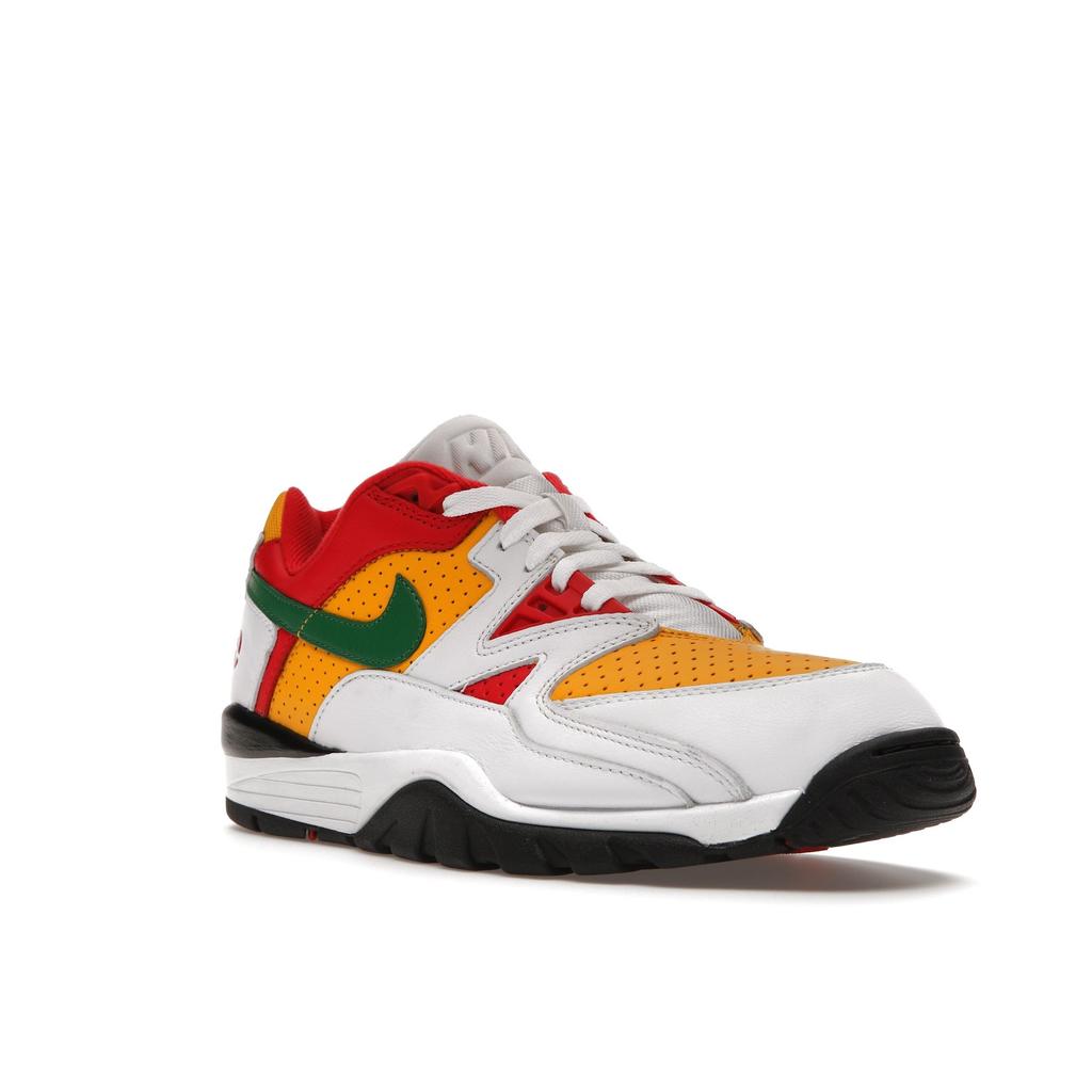 Supreme x Nike Air Cross Trainer 3 Low Белые Университетское золото Мужские кроссовки Сосново-зеленый CJ5291-100