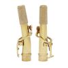 IRIN 2Pcs Bb Soprano Saxophone Neck Brass Sax Curved Neck Straight Neck Professional Woodwind Instrument Parts & Accessories