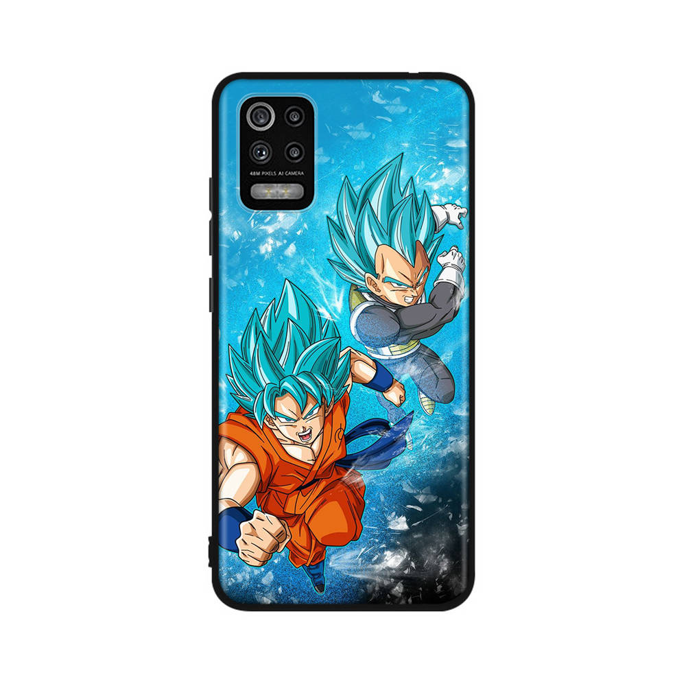 Чехол DT41 Dragon Ball Super для Xiaomi Poco X6 X4 M5 M6 F5 F6 C65 C55 C50 C51 C40 Redmi Note 7 8 14C A3X 13C 12C 11 10A 9C Pro, черный мягкий чехол