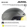 ALPINA ORO QV MIPS Ski and Snowboard Helmet with Polarized Photochromic Mirror and Glasses Size Cm Visor, MIPS, Compatible, 55-59