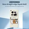 For Xiaomi 15 Ultra Case Three Animal Dolls Pattern Printing Straight Edge TPU Phone Back Cover