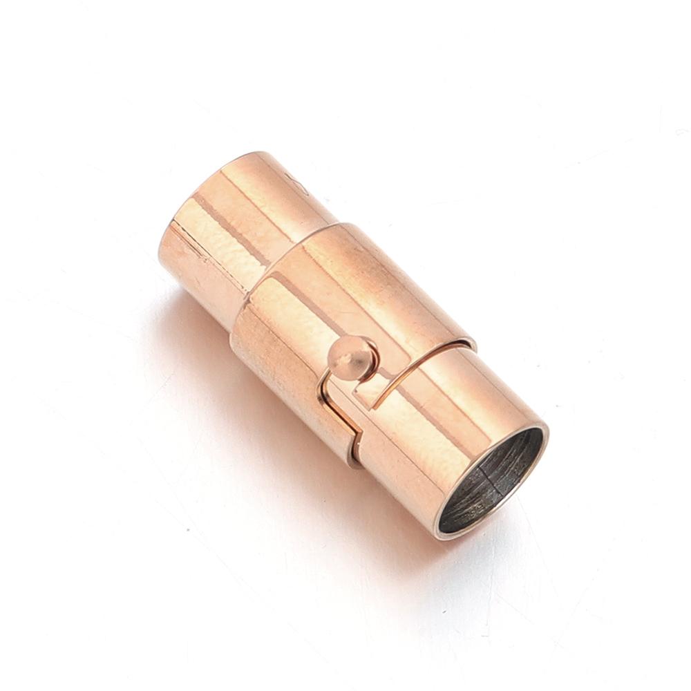 Stainless Steel Magnetic Clasps Bracelet Cord End Caps Connectors For Leather Bracelet Necklace Craft Jewelry Making Supplies