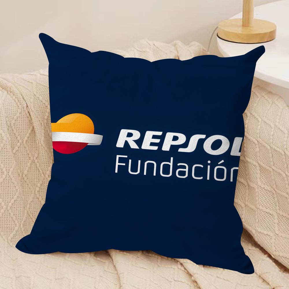 Classic RRepsolS Cushion Cover Pillowcase Ultra Soft Skin Friendly Fabric Cloud Like Comfort Concealed Zipper
