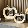 Premium Apple Ornament Niche Living Room Decoration Light Luxury Home Foyer TV Wine Cabinet Housewarming New Home Gift
