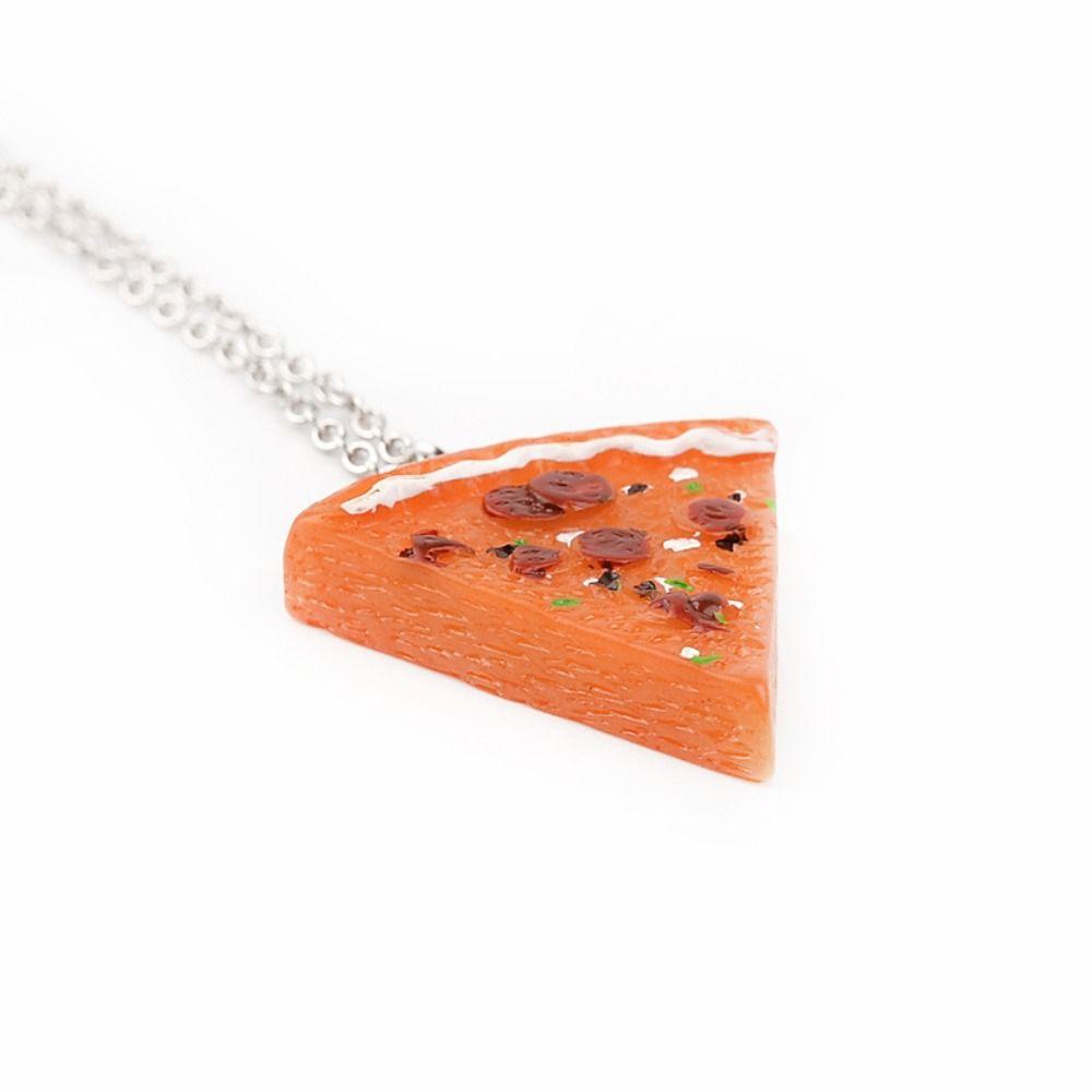 Necklace Combination Pizza Pendant Zinc Zinc Alloy BFF Necklace Fashion Best Friends Forever Necklace Gift
