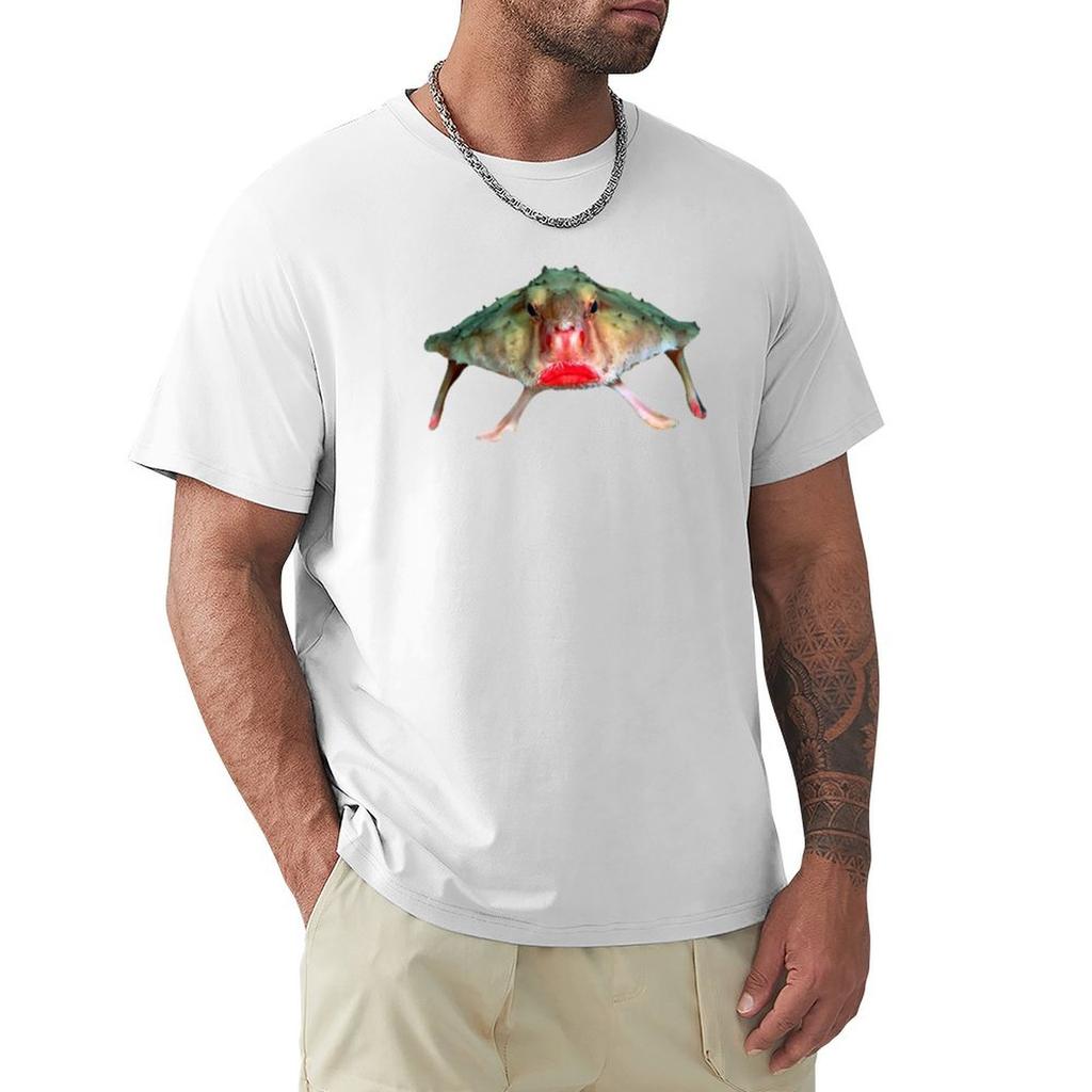Red Lipped Batfish Tshirt Plus Size Everyday Tee Shirt