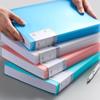 Colorful A4 Document Storage Book with 10,100 Pages and Transparent File Pages