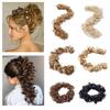 Curly Messy Bun Ladies Curly Messy Bun Ponytail Synthetic Wig  Updo Scrunchie