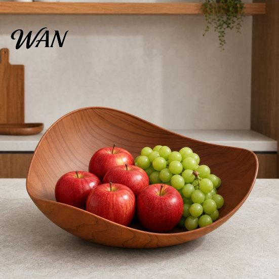 Food Storage Plate Fruit Plate, Large Capacity Stackable Snack And Dried Bowl for Durable Dish Kitchen Counter, Nut Tray Home Cafe Restaurant