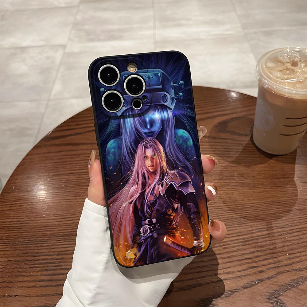 Чехол для телефона Final Fantasy Сефирот Для 17 Pro Max iPhone 14 Pro Max 12 16 15 13 Pro 11 Xr X Xs 8 7 Plus Задняя крышка