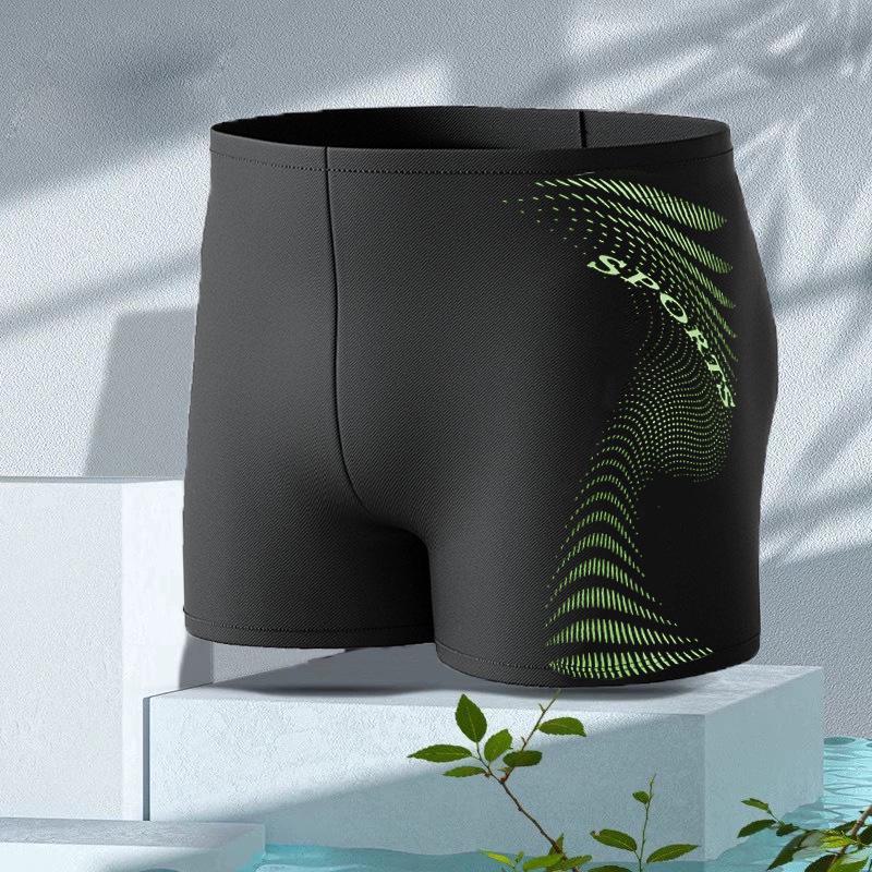 Мужские быстросохнущие нейлоновые плавки - Simple Fashion Hot Spring Swimwear