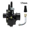 ZSDTRP 17мм 19мм 21мм Dellorto PHBG DS Racing Изогнутый Впускной Патрубок Карбюратора для DIO JOG 50cc 90cc BWS100