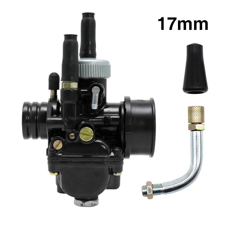 ZSDTRP 17мм 19мм 21мм Dellorto PHBG DS Racing Изогнутый Впускной Патрубок Карбюратора для DIO JOG 50cc 90cc BWS100