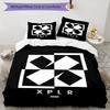 3pcs Sam and Colby pattern bedding set duvet cover set includes duvet cover &pillowcases, perfect all season bedroom decoration & gift