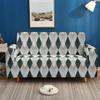 Geometric Texture Dust Non-Slip Elastic Sofa Cover Universal All-Inclusive Multi-Functional 3D Digital Magic Cover
