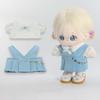 Stuffed Dolls Cotton Dolls Outfit T-shirt Doll Uniform Set Fashion 20cm Doll Clothes  DIY Toy