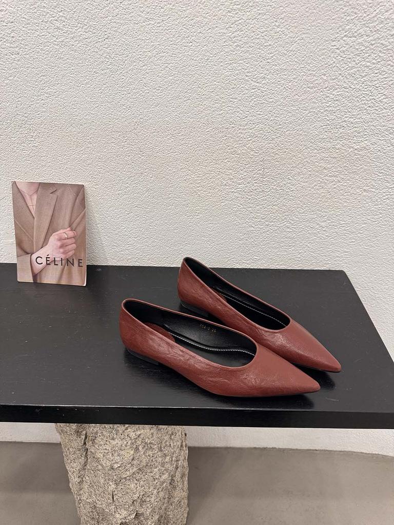 Модные женские туфли с острым носком 2024 года, новые поступления, осенне-весенние туфли, повседневная мода, туфли на низком каблуке, однотонные, черные, золотые, 39