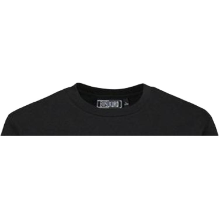 Fukushin Evisu Многослойный Логотип Имитация Двух peças Футболка Мужские Топы Черный 2EAGNM0TL573XX