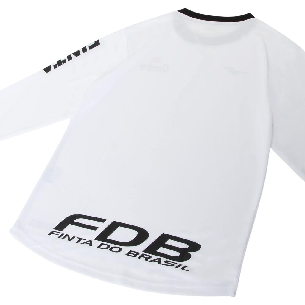 FINTA Men's Long Sleeve Practice Shirt for Soccer and Futsal, Size O, Size L/S (FTE0003 (0100))