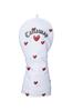 Чехол Callaway Fairway Wood Head Cover LOVE CALLAWAY FWY WHT 24 FW со сменным номером, белый, женский (Для [3.4.5.7.9.X])