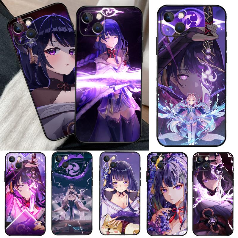 Чехол Genshin Impact Райдэн Сигун Баал для Samsung Galaxy M54 M32 M52 M15 M11 M12 M13 M14 M06 M16 M36 M56 M31 M53 M35 M55 M34