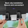 For BMW 1 2 3 4 5 6 7 Series X1 X2X3X4 X5 F48 E70 E90 E60 G30 G20 Press Switch Car Glasses Box Sun Visor Glasses Holder/ Sticker ER4
