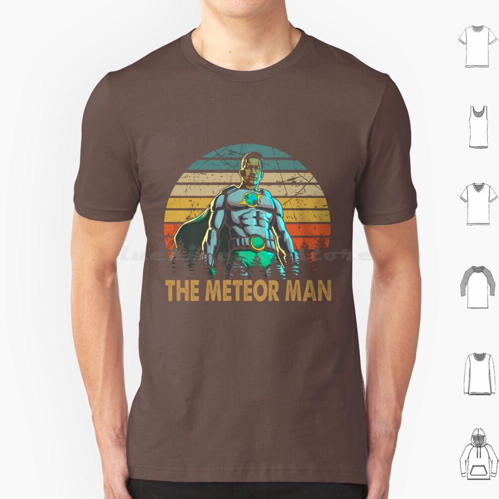 A Superhero Graphic Vintage Color T Shirt Cotton Men Women DIY Print The Meteor Man Comedy American Superhero Comedy Film