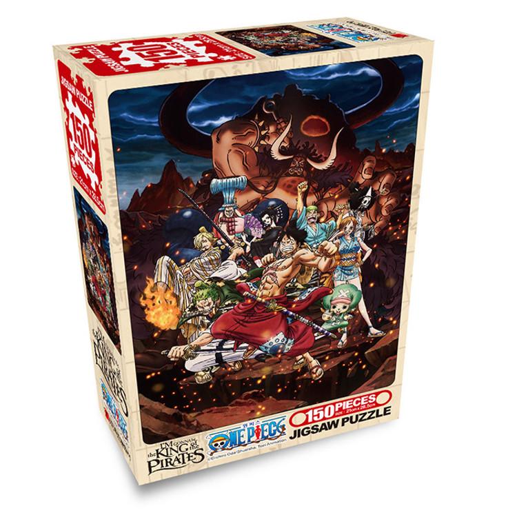 One Piece Ohhwang Luffy's Challenge Jigsaw Puzzle Animation 150 Pieces, популярная корейская головоломка