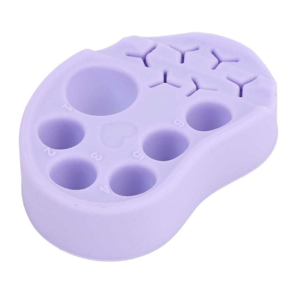 Built-In Tweezers Storage Slots Silicone Eyelash Lift Palette Beauty Tint And Pigment Mixing