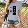 Wine O'Clock Shirt, Funny Wine T-Shirt, Alcohol Tee T-Shirt, Retro Wine Lover Tops Tees for Women Unisex Clothing Short Sleeve