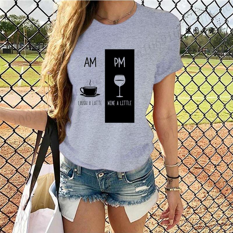 Wine O'Clock Shirt, Funny Wine T-Shirt, Alcohol Tee T-Shirt, Retro Wine Lover Tops Tees for Women Unisex Clothing Short Sleeve