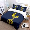 Yellow cockerel, "To Dare". Bedding sets Duvet cover sets Duvet covers Pillowcases(1 * Duvet Cover 2 * Pillowcases without duvet insert)