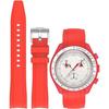20mm Watch Band Silicone Strap for Omega X Swatch MoonSwatch Watch Strap Omega and Swatch Band Rubber Band for Omega Speedmaster Seiko SEIKO 20mm