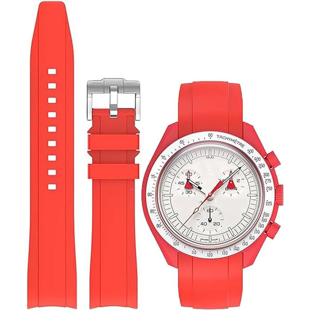 20 мм ремешок для часов силиконовый ремешок для Omega X Swatch MoonSwatch ремешок для часов Omega и Swatch ремешок резиновый ремешок для Omega Speedmaster Seiko SEIKO 20 мм