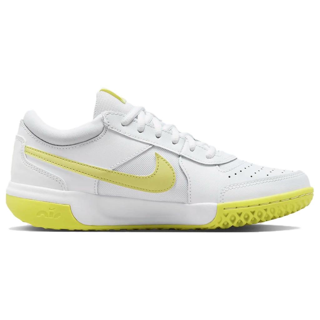 Nike Court Zoom Lite 3 White High Voltage Women Sneakers Luminous-Green DV3279-104