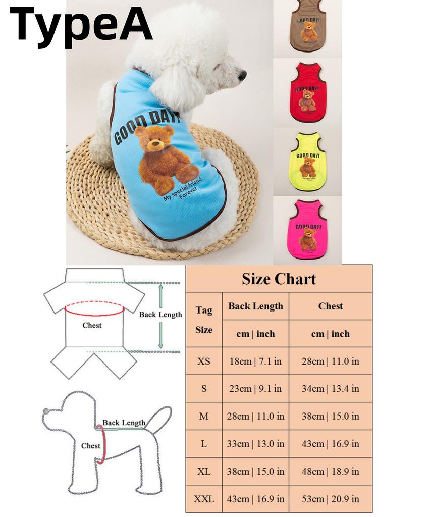 Ultra Thin Summer Dog Vest Cute Print Breathable Dog Clothes for Small Dogs Chihuahua Clothing Yorkies Costumes Pet Cat T Shirts